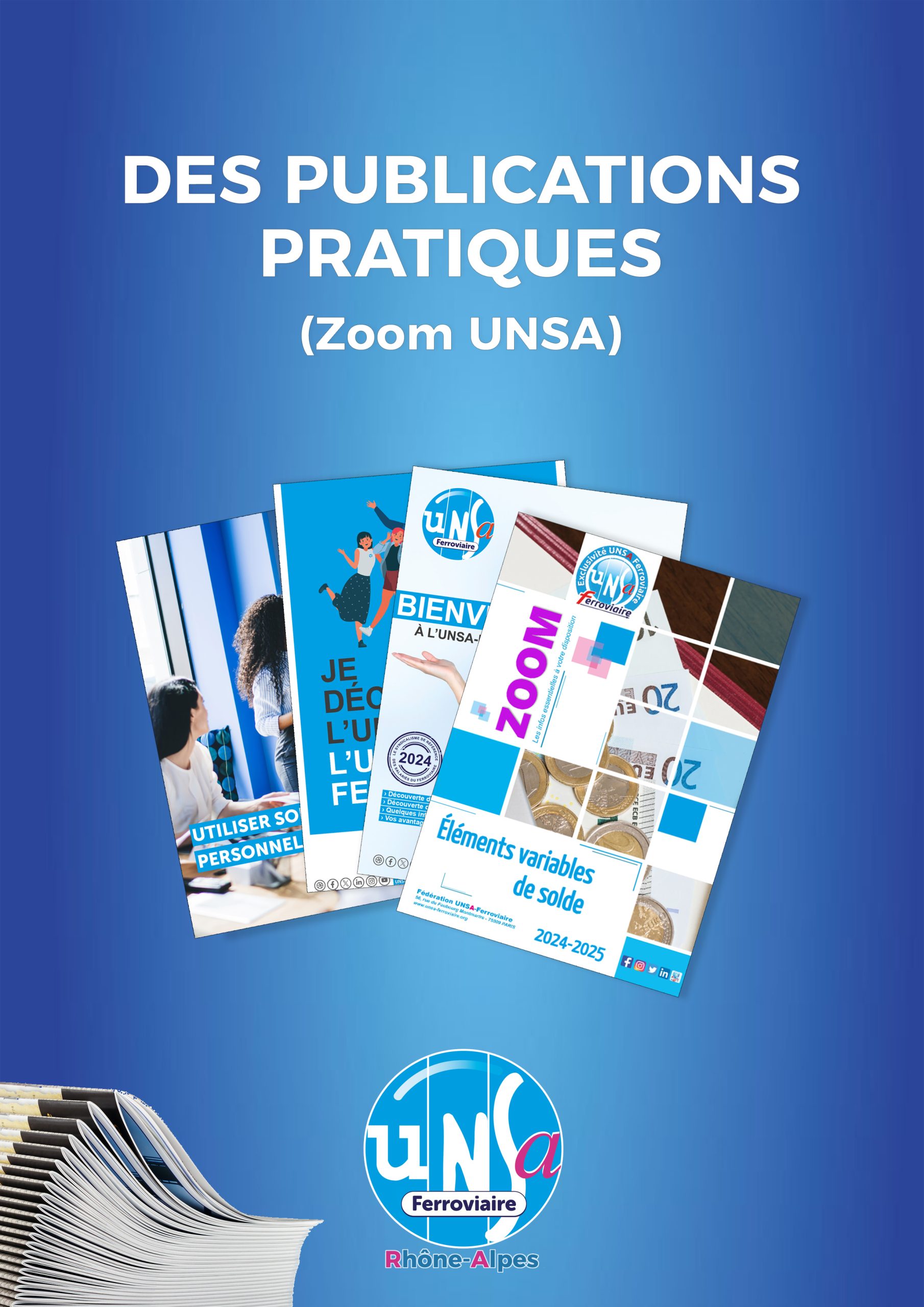 des publications pratiques, les zomms UNSA