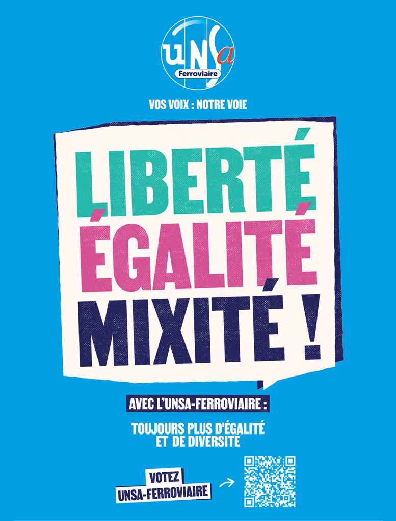 Affiche election 2026 Mixité